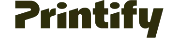 Printify logo – popular print-on-demand platform offering a wide range of products and third-party supplier network for custom printing.